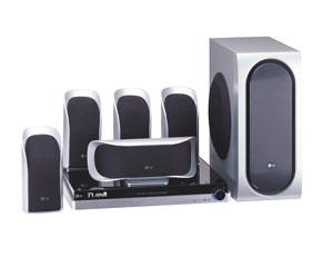 LG 500W DVD Recorder Home Theater System