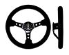 Rally Race Suede Steering Wheel (Off Road Use Only)