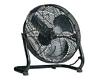 Heller HVF45 High Velocity Black Fan