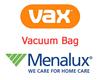 VAX Menalux Vacuum Bags X5 & Filter Duraflow