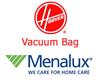 HOOVER Menalux Vacuum Bags X5 & Filter Duraflow