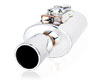 Oval Varex Muffler With Single Tip VMK8-250